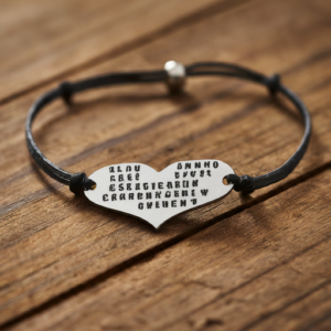 Shop Personalized Heart Bracelets